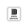 Cedule server místonst | Piktogram (čtverec)