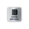 Cedule server místonst | Piktogram (čtverec)