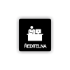 Cedule ředitelna | Piktogram (čtverec)