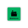 Cedule ředitelna | Piktogram (čtverec)