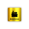 Cedule ředitelna | Piktogram (čtverec)