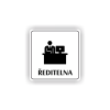 Cedule ředitelna | Piktogram (čtverec)