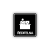 Cedule ředitelna | Piktogram (čtverec)