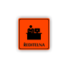 Cedule ředitelna | Piktogram (čtverec)