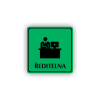 Cedule ředitelna | Piktogram (čtverec)