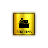 Cedule ředitelna | Piktogram (čtverec)