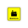 Cedule ředitelna | Piktogram (čtverec)