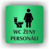 Piktogram - WC ŽENY PERSONÁL