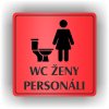 Piktogram - WC ŽENY PERSONÁL