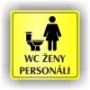 Piktogram - WC ŽENY PERSONÁL