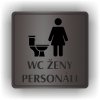 Piktogram - WC ŽENY PERSONÁL