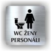 Piktogram - WC ŽENY PERSONÁL