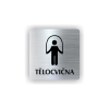 Cedule tělocvična | Piktogram (čtverec)