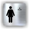 Piktogram - ŠATNA ŽENY