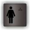 Piktogram - ŠATNA ŽENY