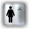 Piktogram - ŠATNA ŽENY
