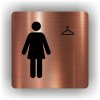 Piktogram - ŠATNA ŽENY