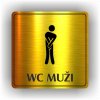 Piktogram - WC MUŽI