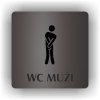 Piktogram - WC MUŽI