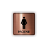 Cedule pacienti ženy | Piktogram (čtverec)