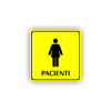 Cedule pacienti ženy | Piktogram (čtverec)
