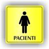 Cedule pacienti ženy – plast (piktogram)