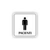 Cedule pacienti muži | Piktogram (čtverec)