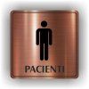 Cedule pacienti muži – plast (piktogram)