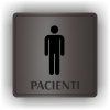 Cedule pacienti muži – plast (piktogram)