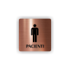 Cedule pacienti muži | Piktogram (čtverec)