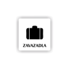 Cedule zavazadla | Piktogram (čtverec)
