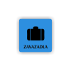 Cedule zavazadla | Piktogram (čtverec)