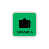 Cedule zavazadla | Piktogram (čtverec)