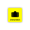 Cedule zavazadla | Piktogram (čtverec)