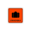 Cedule zavazadla | Piktogram (čtverec)