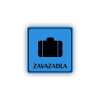 Cedule zavazadla | Piktogram (čtverec)