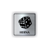 Cedule herna | Piktogram (čtverec)