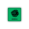 Cedule herna | Piktogram (čtverec)
