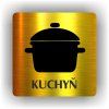 Cedule kuchyň – plast (piktogram)