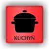Cedule kuchyň – plast (piktogram)