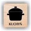 Cedule kuchyň – plast (piktogram)