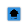Cedule kuchyň | Piktogram (čtverec)