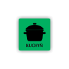 Cedule kuchyň | Piktogram (čtverec)