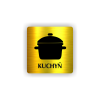 Cedule kuchyň | Piktogram (čtverec)