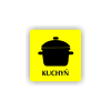 Cedule kuchyň | Piktogram (čtverec)
