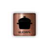 Cedule kuchyň | Piktogram (čtverec)