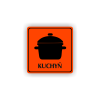 Cedule kuchyň | Piktogram (čtverec)