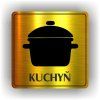 Cedule kuchyň – plast (piktogram)