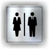 Cedule dámy páni – plast (piktogram)