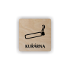 Cedule kuřárna | Piktogram (čtverec)